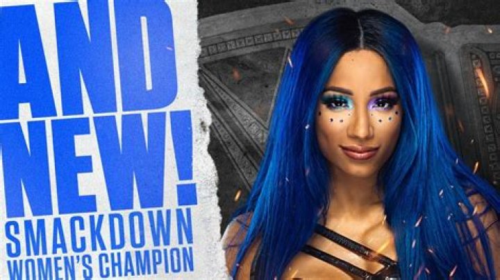 Sasha Banks SmackDown Women's Champion WrestleMania 37 Cropped