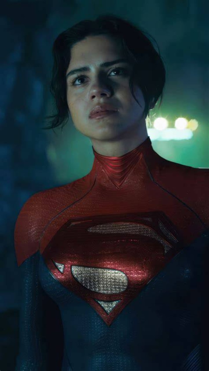 Sasha Calle as Supergirl in The Flash movie pic