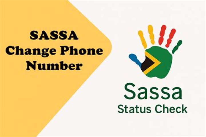 Sassa change phone number
