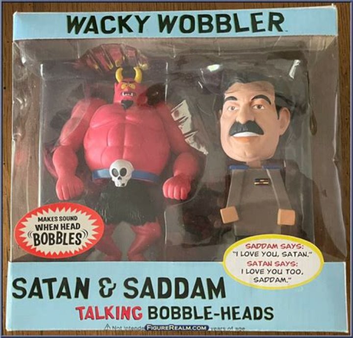 Satan and Saddam in South Park.