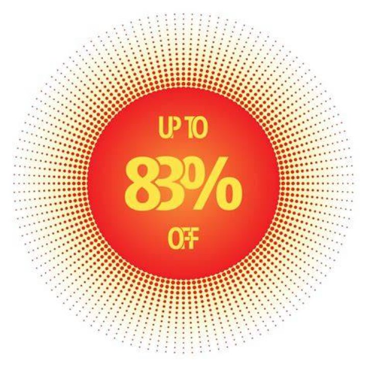 Save Up to 83% Off