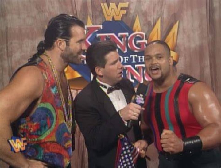 Savio Vega and Razor Ramon at King of the Ring