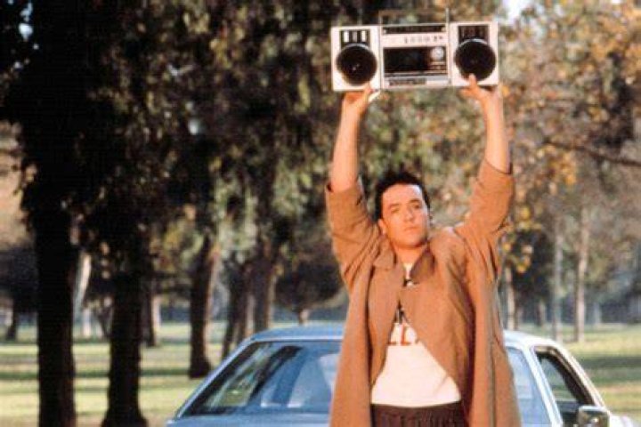 Say Anything scene after the party in the car
