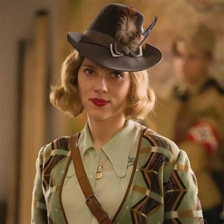 Scarlett Johansson dancing in Jojo Rabbit