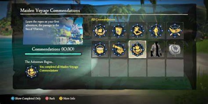 sea of thieves commendations sea of thieves catching rays commendations sea of theives plunder valley