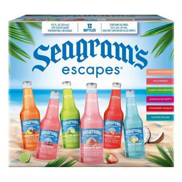 Seagrams Escape-1st-Top 12 Best Wine Cooler Drink Brands