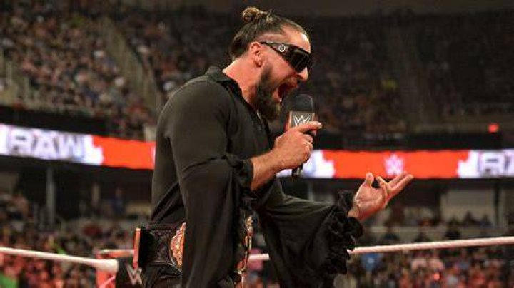 Seth Rollins cuts a promo