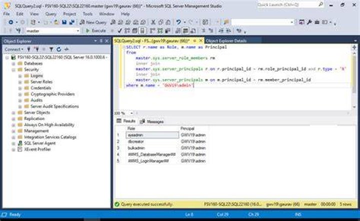 Setting up a SQL Server database and user for TrueSight Server Automation - Documentation for TrueSight Server Automation 23.1