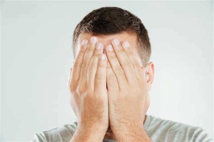 Sexy Man Covering Face In Bed, Sexy Man Lying In Bed