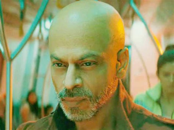 Shah Rukh Khan's bald head tattoo from Jawan revealed, check it out here: