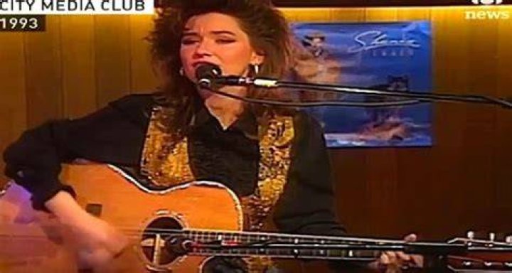 Shania Twain in her 1993 debut music video. Photo / YouTube