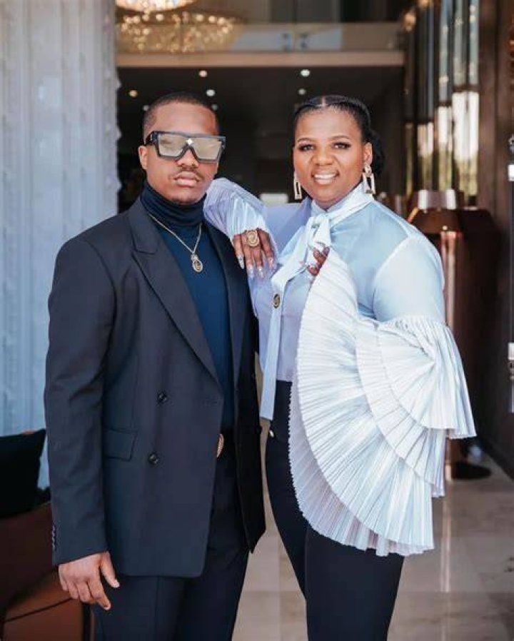 Shauwn Mkhize and Andile Mpisane serve mother and son goals in video