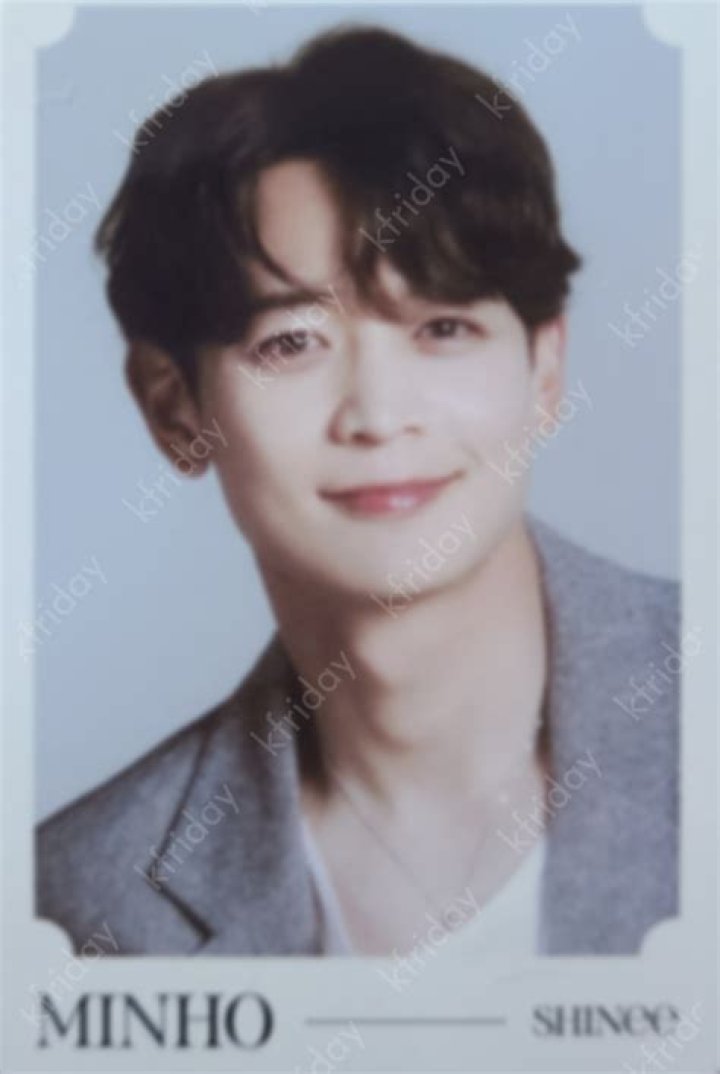 SHINee MINHO Official PHOTOCARD Married to the Music 4th Album MTTM Min