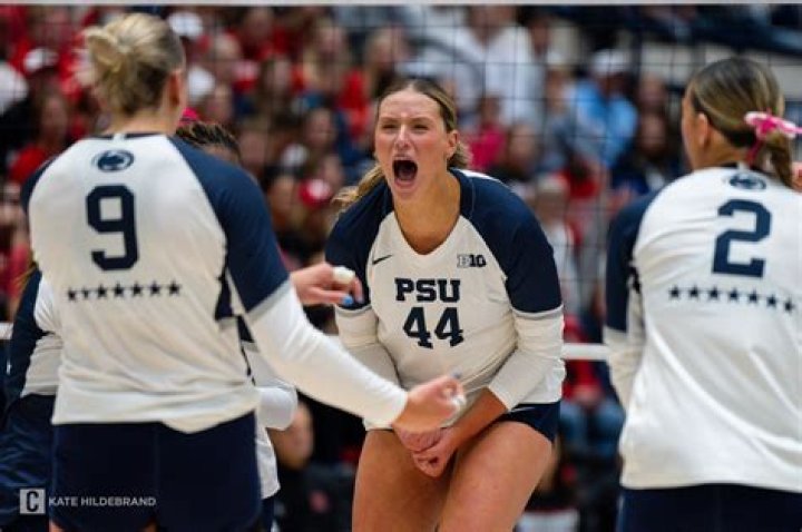 Shocking Upset as Penn State Volleyball Takes Down Wisconsin Badgers, While the
Huskers Edge Closer to the Big10 Title