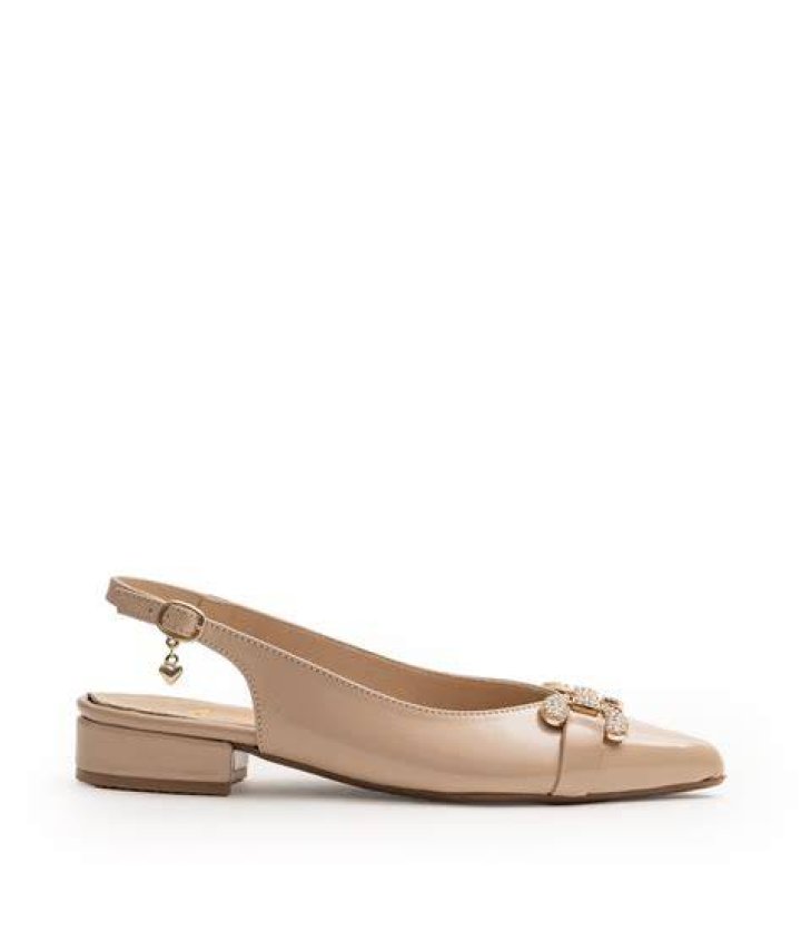 Shop the Look: Nude Leather Ankle Boots 