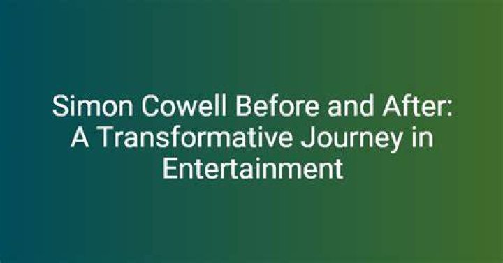 Simon Cowell&rsquo;s Transformative Journey Navigating Life&rsquo;s Challenges