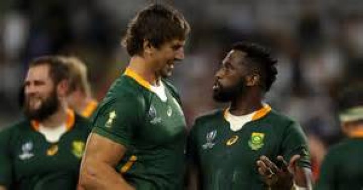 Siya Kolisi and Eben Etzebeth Siya Kolisi and Eben Etzebeth