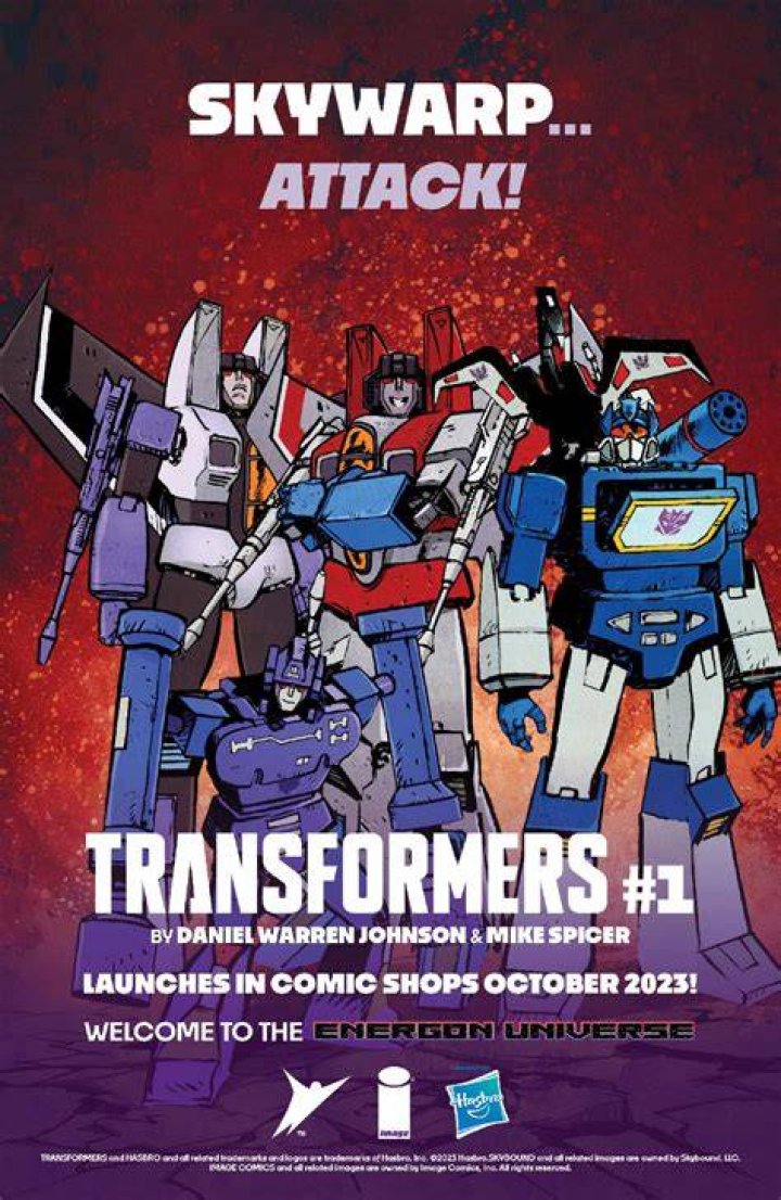 Skybound unveils full lineup of Decepticons in TRANSFORMERS series