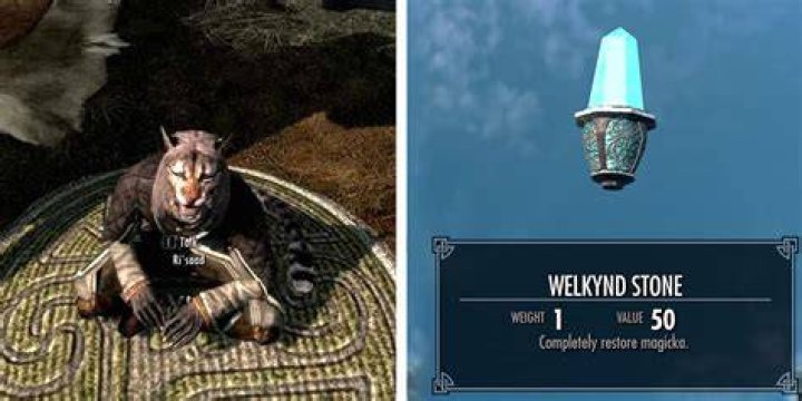 skyrim welkynd stone