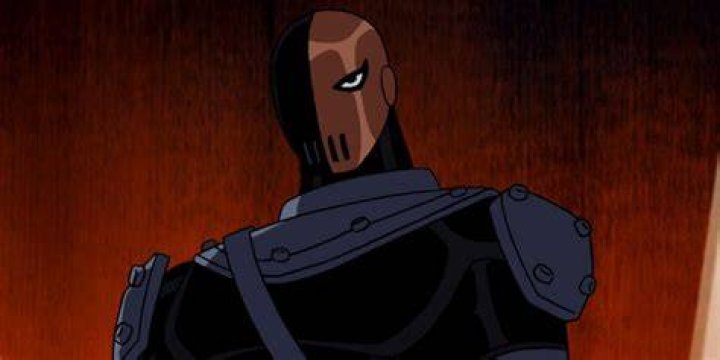 Slade looking menacing in Teen Titans