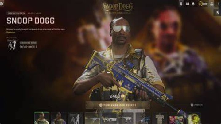 Snoop Dogg Operator Skin Returns In MW2 & Warzone Season 5: Release Date