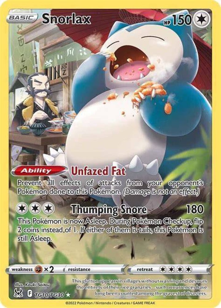 Snorlax Pokemon Origins