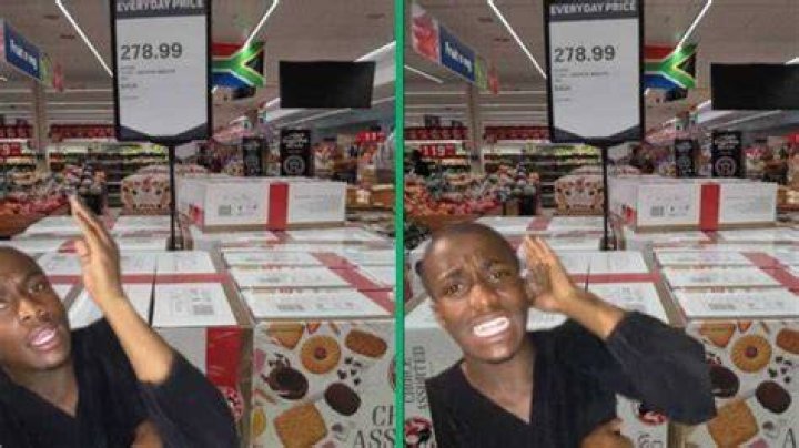 South African Man Jokes About Cancelling Christmas After Seeing Price of Bakers Choice Assorted