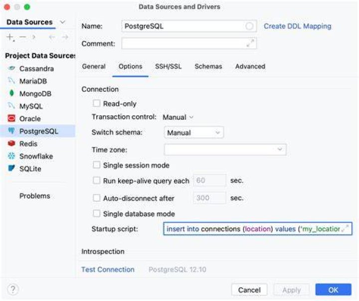 Specify database and creator names - Documentation for Installation System