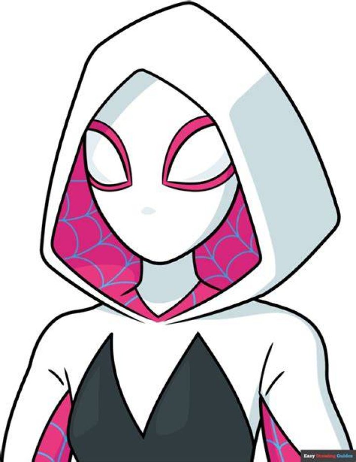 Spider-Gwen looking down in the Spider-Man Across the Spider-Verse trailer.