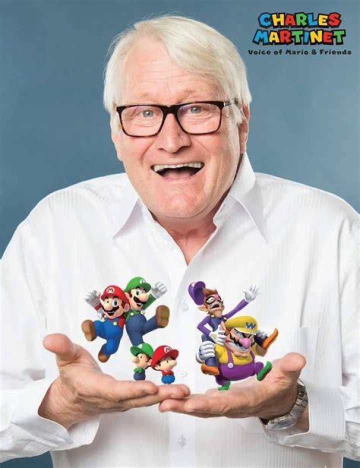 Split image of Charles Martinet and Paarthurnax from Skyrim