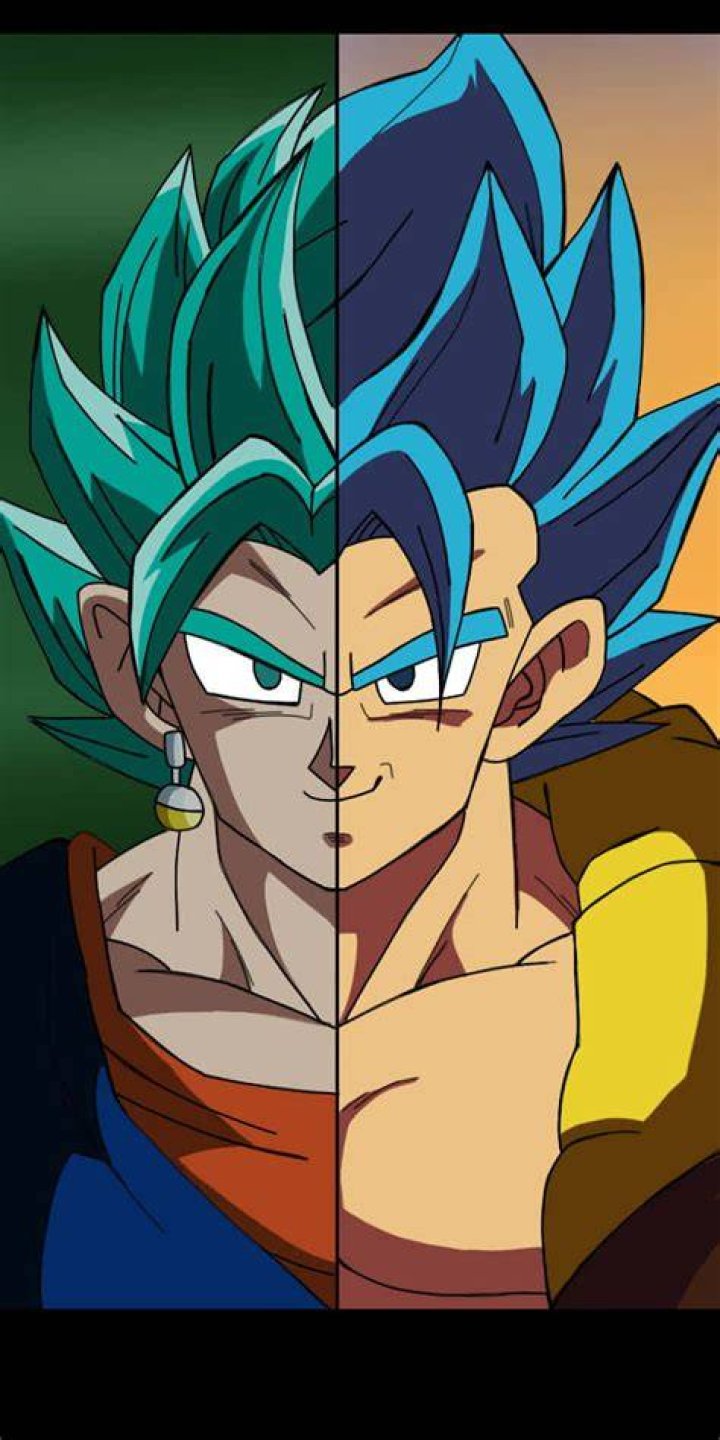 split image of vegito and frieza
