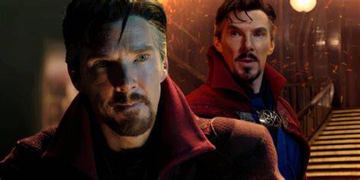 Split images of Doctor Strange memes