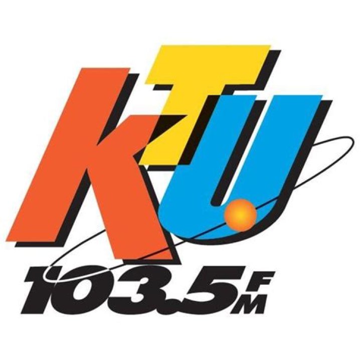 Split images of KTU FM icon and RuPaul and Michelle Visage standing together