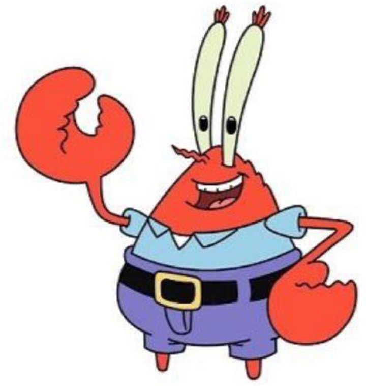 SpongeBob character Mr Krabs
