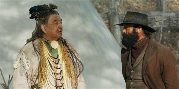 Spotted Eagle talking to James Dutton in 1883.