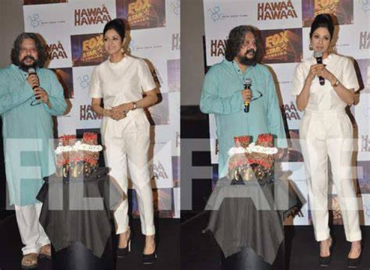 Sridevi at Hawa Hawai trailer launch