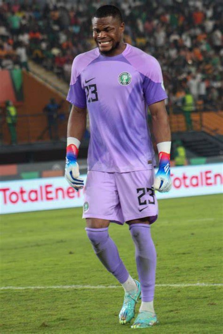 Stanley Nwabali ahead of AFCON games