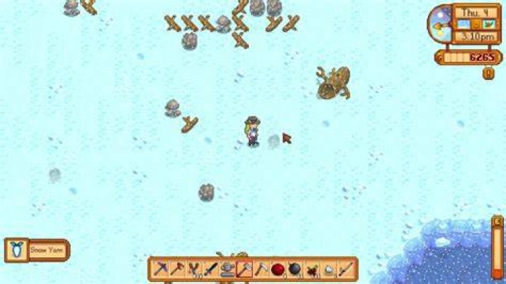 stardew valley snow yam