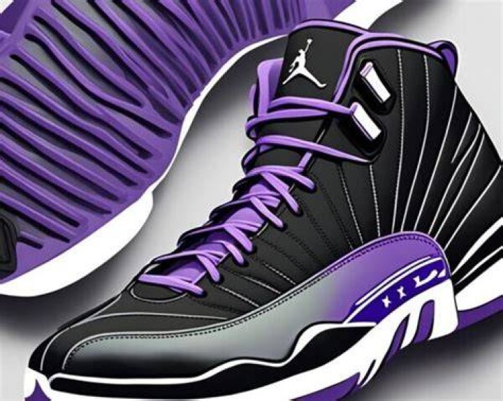 Step Up Your Style With Black And Purple Jordans