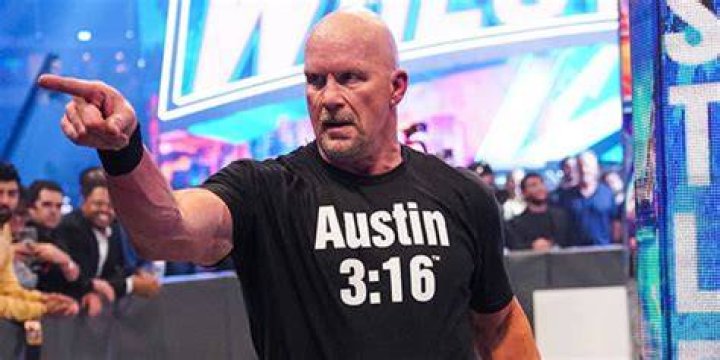 Steve Austin at WWE headquarters