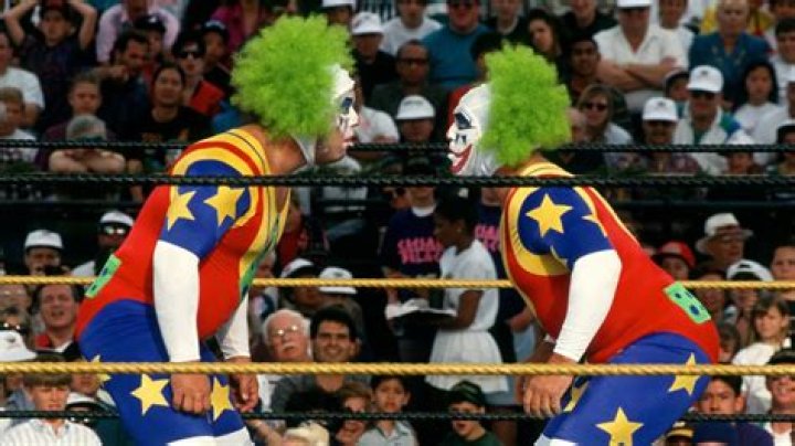 Steve Keirn as Doink meeting the original Doink