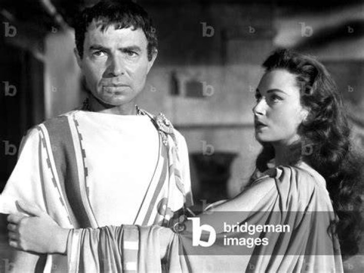 Still photo from Julius Caesar film production