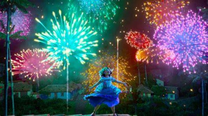 Stills from Encanto's musical numbers