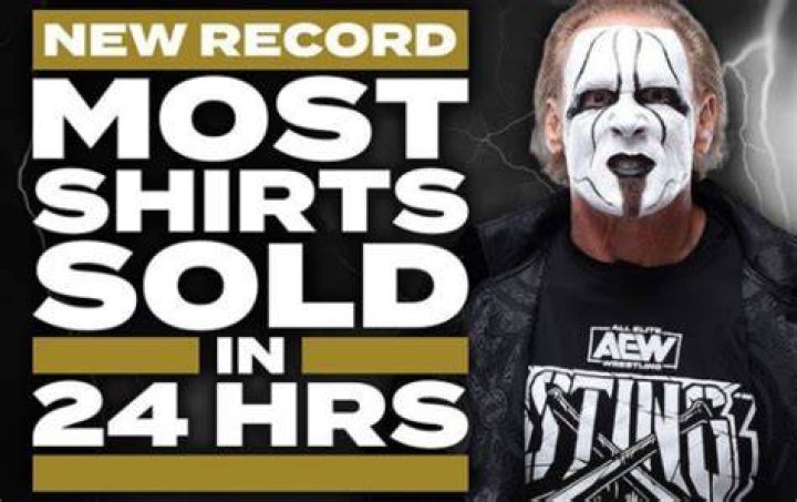 Sting's AEW T-Shirt Becomes The Fastest-Seller In PWT History