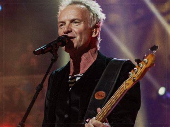 Sting over his career.