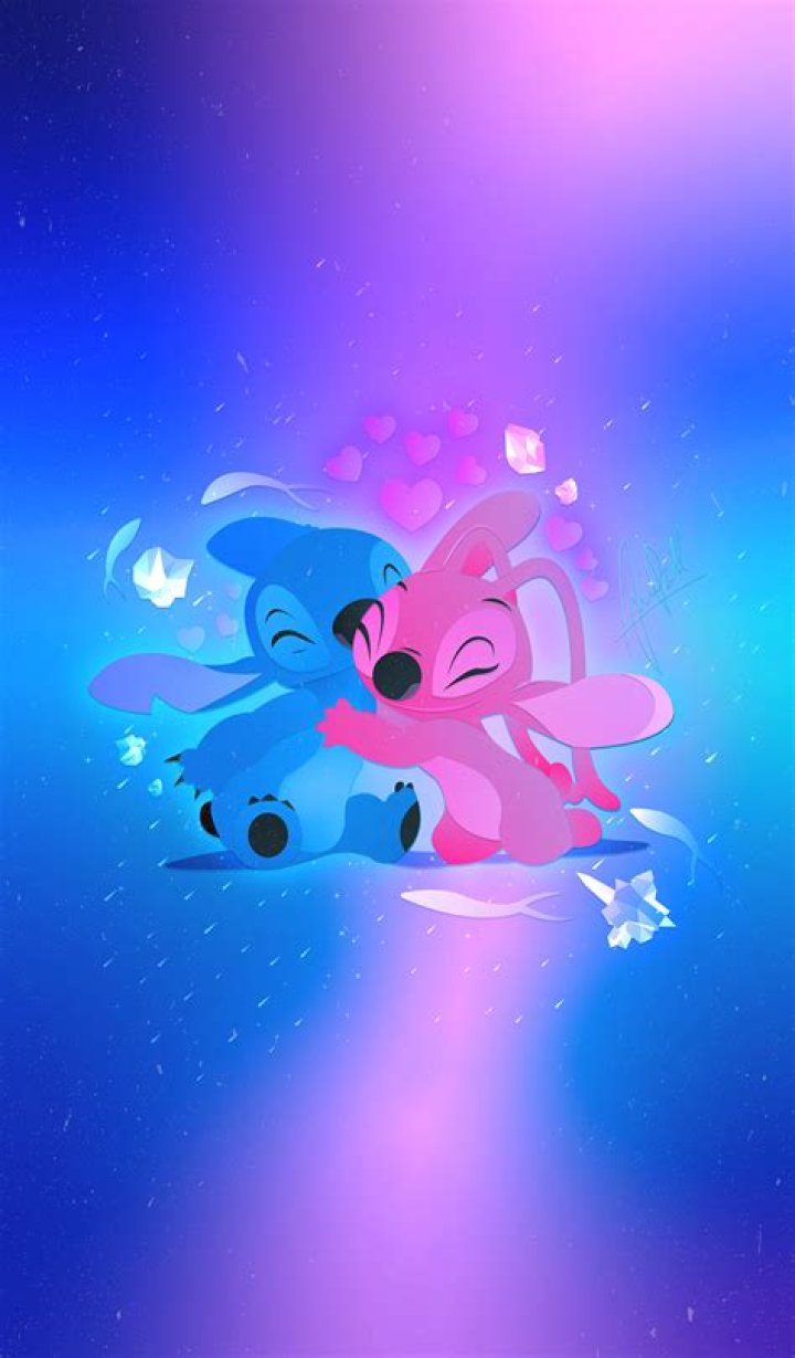 Stitch Y Angel Wallpaper