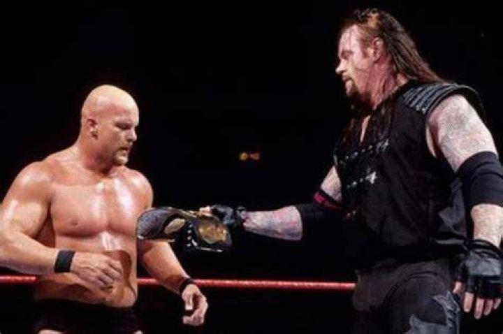 Stone Cold and Undertaker Tag Team Champions Cropped