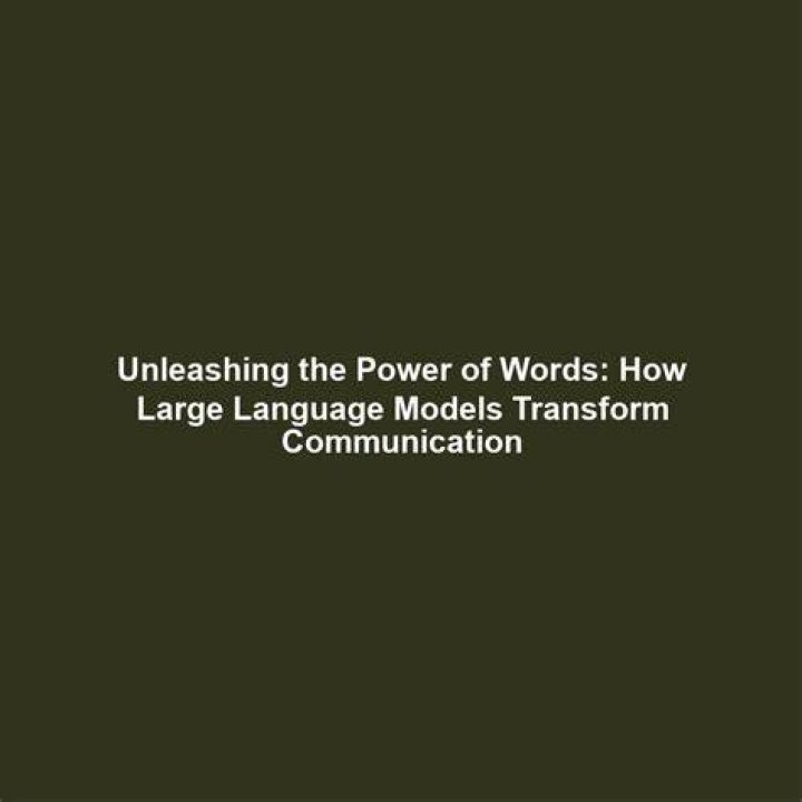 Strengthening Words: The Power Of Language In Communication
