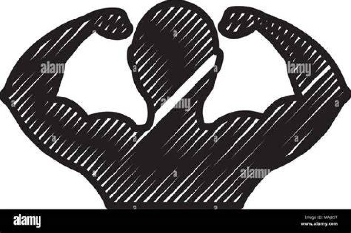 Strong Man Muscle Vector Design Images, Muscle Man Background, Muscle