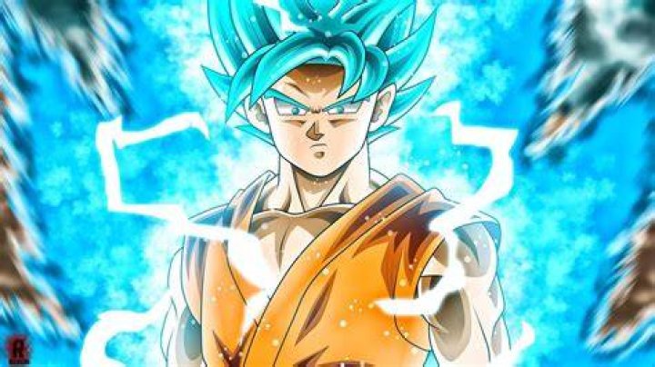 Super Saiyan Blue Goku and Super Saiyan Blue Vegeta fightin together in Dragon Ball Super Broly.